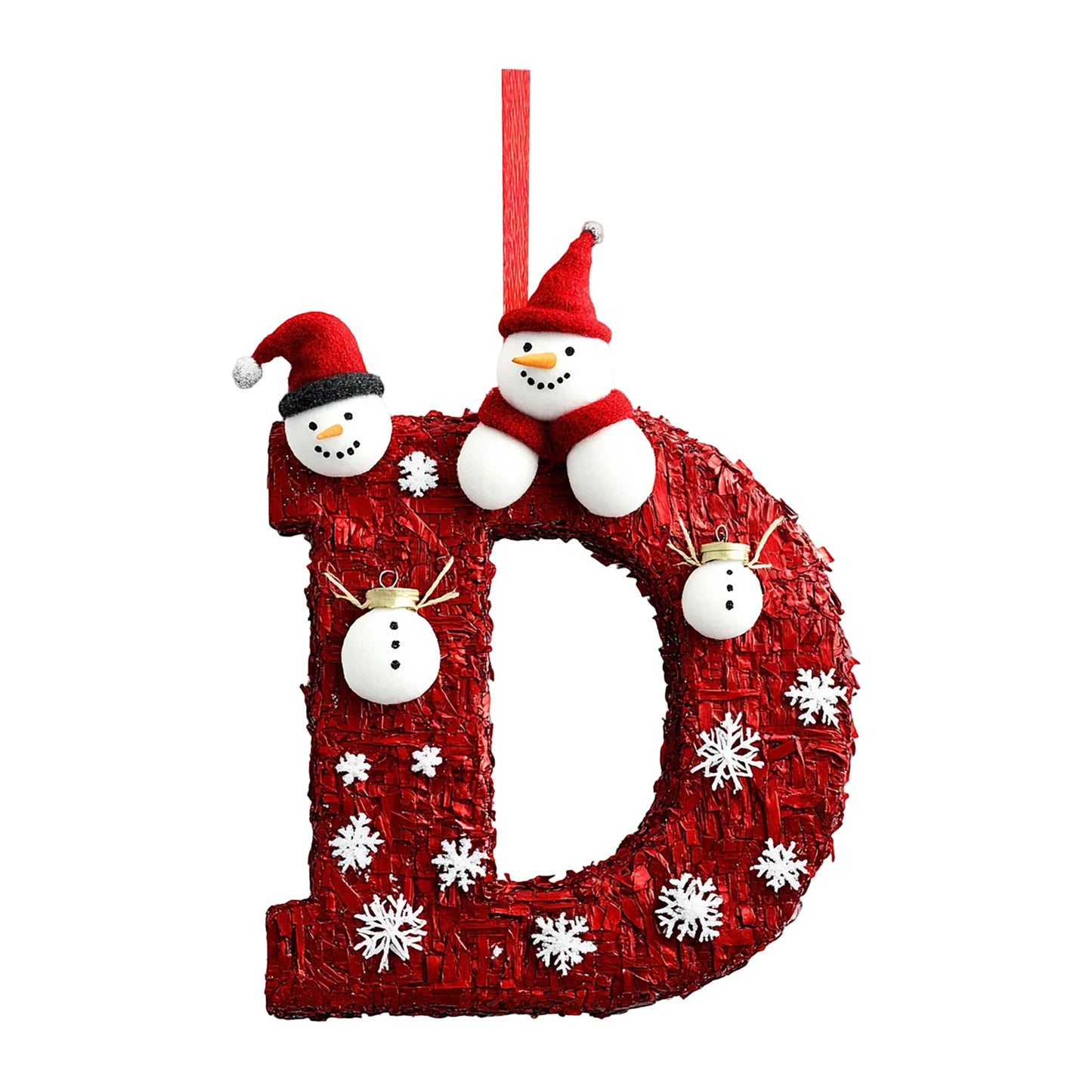 2d 26 Letter Christmas Ornaments Acrylic Flat Christmas Tree Home Decorations Ornaments Christmas Tree Decoration 2d Letter Pend