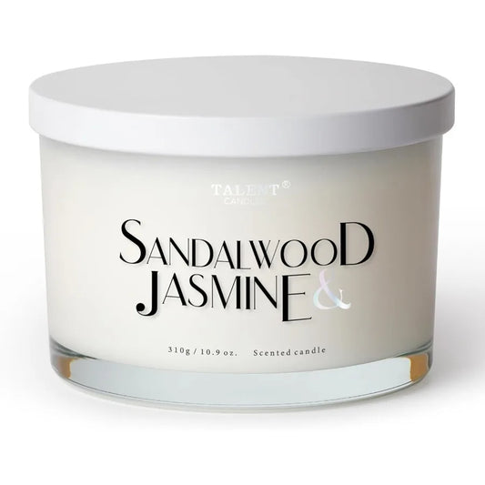 Scented Candles for Home Large 3 Wick Jar Candles with Natural Soy Wax for Aromatherapy and Relaxation Perfect Gift for Women a