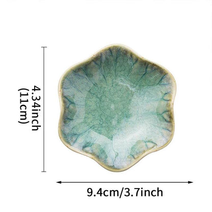 Lotus Jewelry Tray Ceramic Ring Dish Small - HORA GIFT