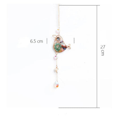 Crystal Wind Chime Suncatcher - HORA GIFT