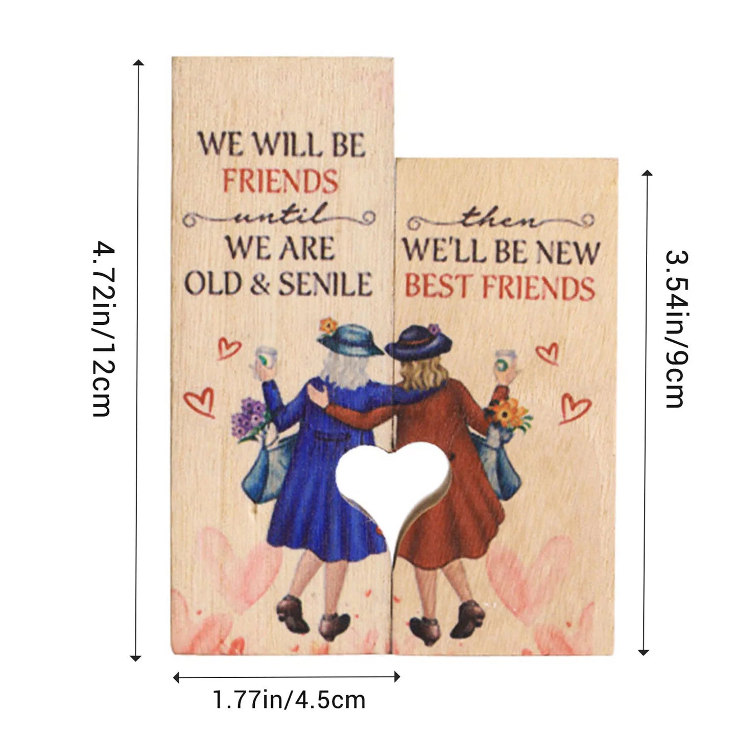 Wooden Frame Chic Candle Holder Retro Style Eye-catching Design Candle Holder Inspirational Gifts for Women