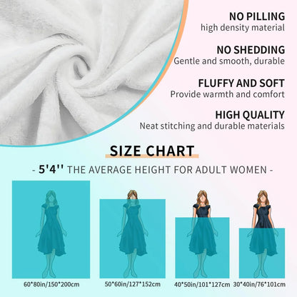 1pc Cozy Christmas Gnome & Reindeer Throw Blanket - Ultra-Soft Flannel, All-Season Comfort, Hypoallergenic, Machine Washable