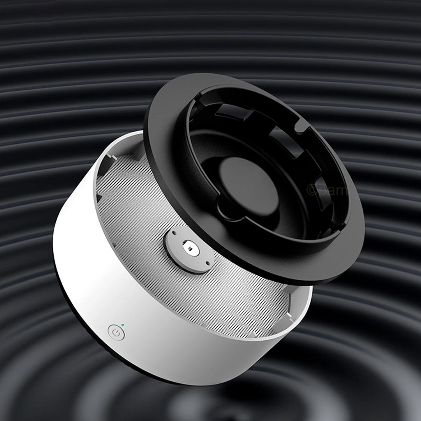 2-in-1 Intelligent Smoke-free Ashtray, Instantly Eliminates The Smell Of Second-hand Smoke, Does Not Include Batteries, Suitable