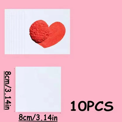 10/100Pcs 3D Drawing Magic Canvas Sponge Kids DIY Kids Painting Paper 3D Art Drawing Paper for Kids DIY Painting