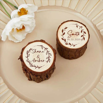 Free Custom Wedding Ring Box - HORA GIFT