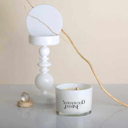 Scented Candles for Home Large 3 Wick Jar Candles with Natural Soy Wax for Aromatherapy and Relaxation Perfect Gift for Women a