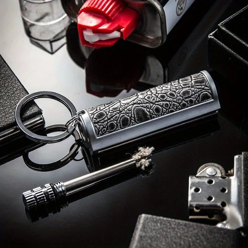 Creative retro lighter sealed waterproof kerosene match lighter can be filled with kerosene (excluding kerosene)